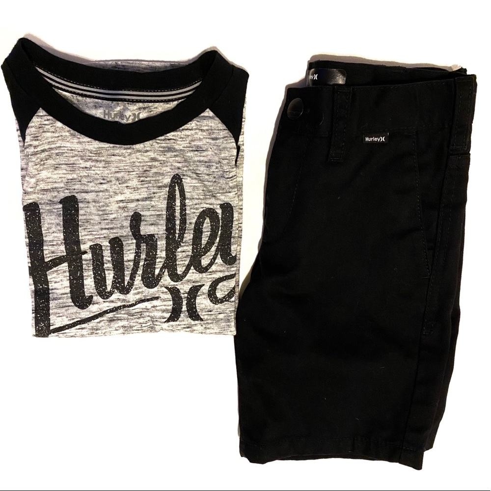 Boy's Hurley Matching Set Shorts/Shirt
